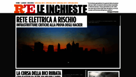 What Inchieste.repubblica.it website looked like in 2021 (3 years ago)