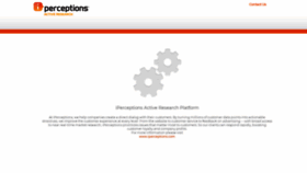 What Ips-invite.iperceptions.com website looked like in 2021 (3 years ago)