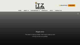 What Itzmediagroup.com website looked like in 2021 (3 years ago)
