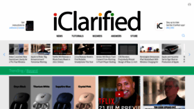 What Iclarified.com website looked like in 2021 (3 years ago)