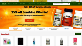 What Iherb.com website looked like in 2021 (3 years ago)