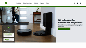 What Irobot.at website looked like in 2021 (3 years ago)