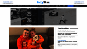What Indystar.com website looked like in 2021 (3 years ago)