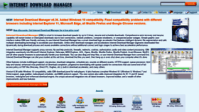 What Internetdownloadmanager.com website looked like in 2021 (3 years ago)