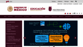 What Ipn.mx website looked like in 2021 (3 years ago)