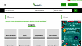 What Infoisla.org website looked like in 2021 (3 years ago)