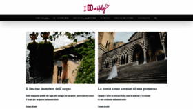 What Idoinitaly.it website looked like in 2021 (3 years ago)