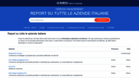 What Informazione-aziende.it website looked like in 2021 (3 years ago)