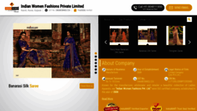 What Indianwomenfashions.in website looked like in 2021 (3 years ago)