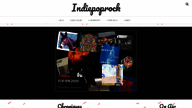 What Indiepoprock.fr website looked like in 2021 (3 years ago)