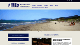 What Immobiliarelariviera.it website looked like in 2021 (3 years ago)