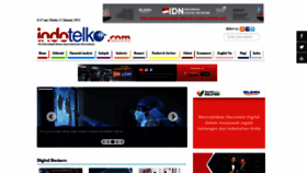 What Indotelko.com website looked like in 2021 (4 years ago)