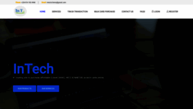 What Intech.org.ng website looked like in 2021 (3 years ago)