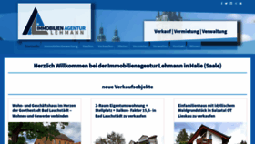 What Immobilienagentur-lehmann.de website looked like in 2021 (3 years ago)