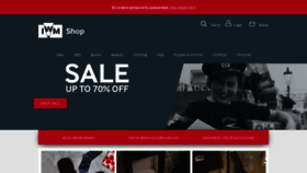 What Iwmshop.org.uk website looked like in 2021 (4 years ago)