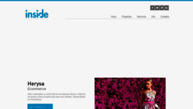 What Insidechannel.com website looked like in 2021 (4 years ago)