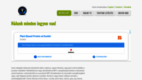 What Ingyen-van.hu website looked like in 2021 (3 years ago)