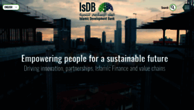 What Isdb.org website looked like in 2021 (3 years ago)
