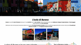 What Isoladiburano.it website looked like in 2021 (4 years ago)