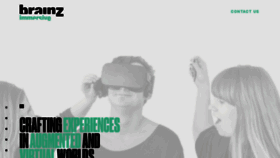 What Immersive.cz website looked like in 2021 (5 years ago)