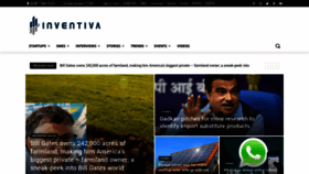 What Inventiva.co.in website looked like in 2021 (3 years ago)