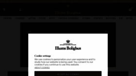 What Illumsbolighus.com website looked like in 2021 (3 years ago)