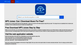 What Imp3juices.com website looked like in 2021 (3 years ago)