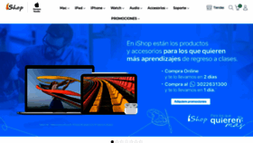 What Ishopcolombia.com website looked like in 2021 (3 years ago)