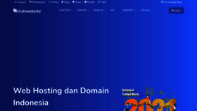 What Indowebsite.co.id website looked like in 2021 (3 years ago)