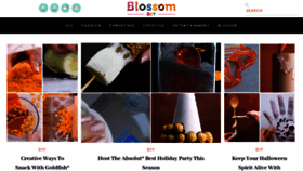 What Itsblossom.com website looked like in 2021 (4 years ago)