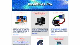 What Incentivespro.com website looked like in 2021 (3 years ago)