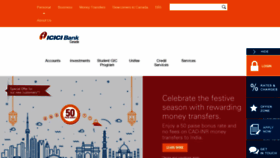 What Icicibank.ca website looked like in 2021 (3 years ago)