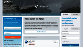What Ifokus.se website looked like in 2021 (3 years ago)