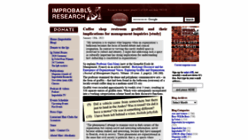 What Improbable.com website looked like in 2021 (3 years ago)