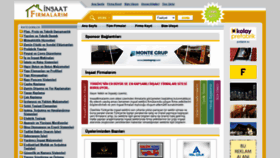 What Insaatfirmalarim.com website looked like in 2021 (3 years ago)