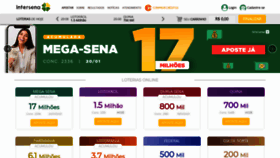 What Intersena.com.br website looked like in 2021 (5 years ago)