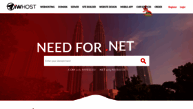 What Internet-webhosting.com website looked like in 2021 (3 years ago)