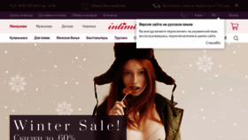 What Intimo.com.ua website looked like in 2021 (3 years ago)