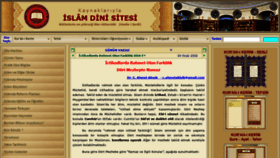 What Islamilimleri.com website looked like in 2021 (3 years ago)