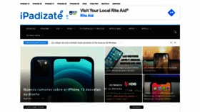 What Ipadizate.es website looked like in 2021 (3 years ago)