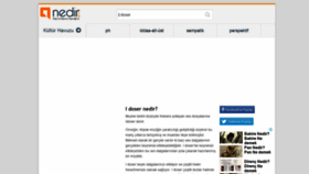 What Idoser.nedir.com website looked like in 2021 (3 years ago)