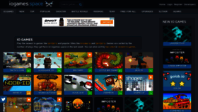 What Iogames.space website looked like in 2021 (3 years ago)