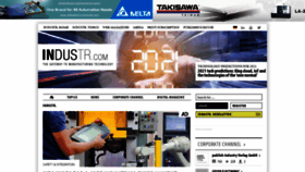 What Industr.com website looked like in 2021 (3 years ago)