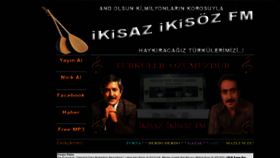 What Ikisazikisoz.com website looked like in 2021 (3 years ago)