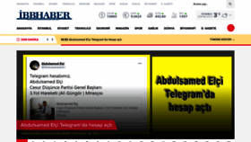 What Ibbhaber.istanbul website looked like in 2021 (3 years ago)