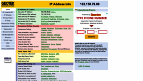 What Ipinfo.info website looked like in 2021 (3 years ago)