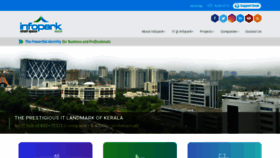 What Infopark.in website looked like in 2021 (3 years ago)