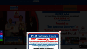 What Invertisuniversity.ac.in website looked like in 2021 (3 years ago)
