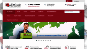 What Iq-robot.ru website looked like in 2021 (3 years ago)