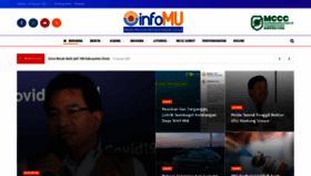 What Infomu.co website looked like in 2021 (3 years ago)